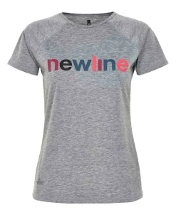 BLACK Heather Logo Tee Womens