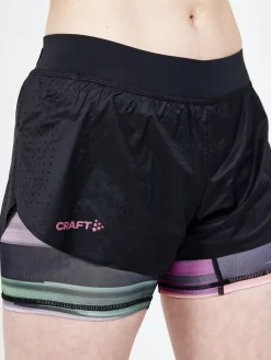 CTM Distance 2-in-1 Shorts Women