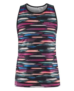 CTM Distance Warp Mesh Singlet Women