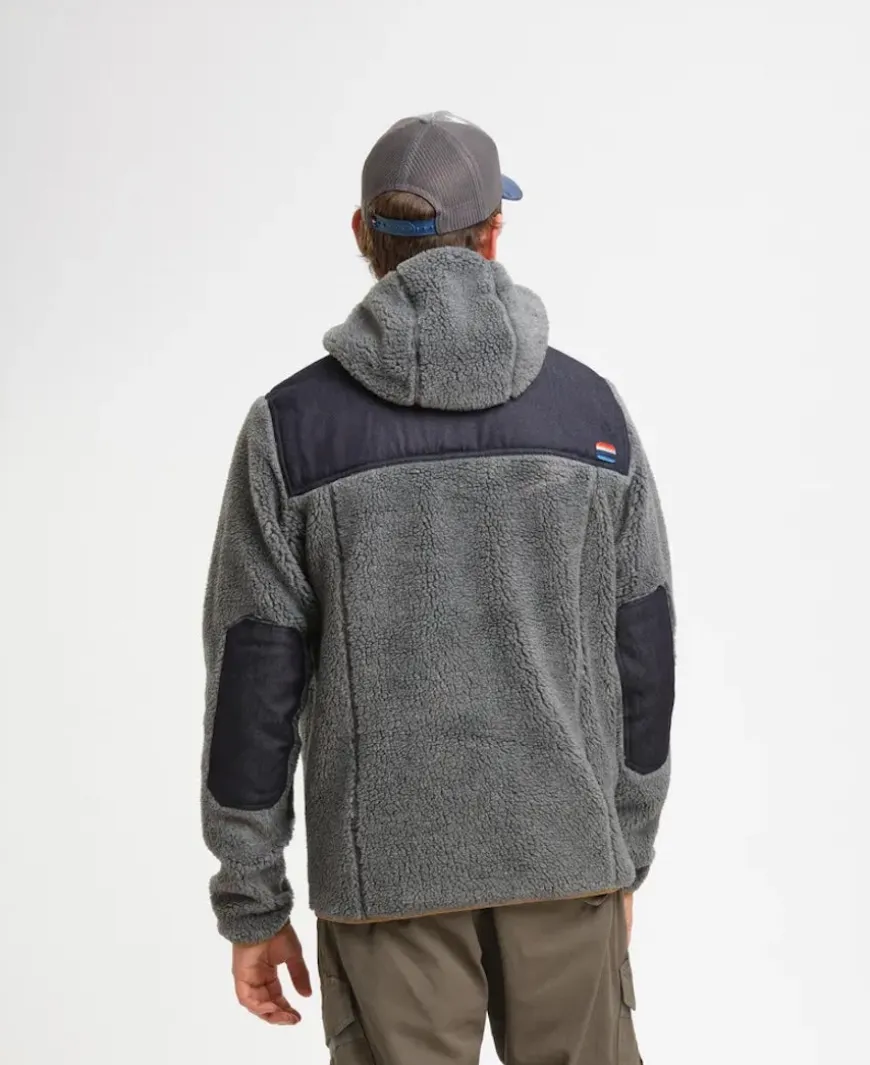 Glacier Pile Hood Men