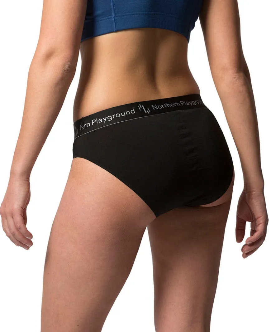 Organic Wool & Silk Panties Womens
