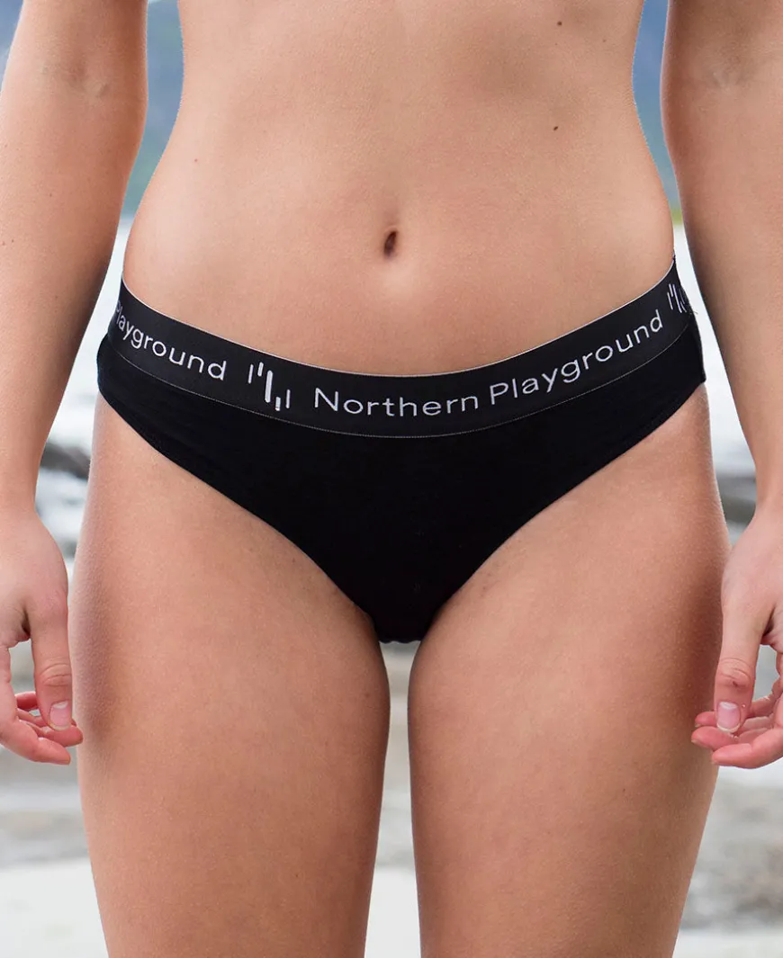 Organic Wool & Silk Panties Womens