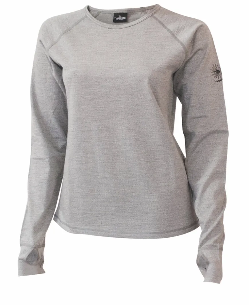 Underwool Flower Long Sleeve Shirt for Women