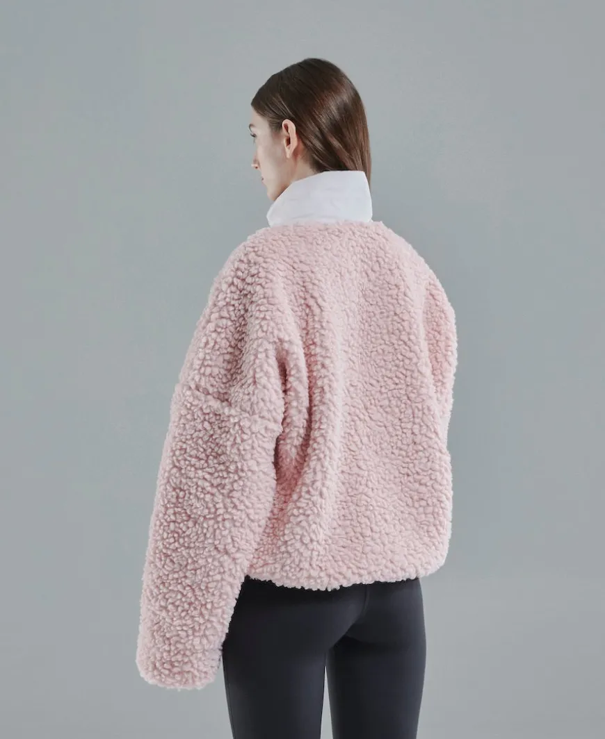 Varmahlid Shearling Zip Neck Women