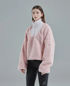 Varmahlid Shearling Zip Neck Women